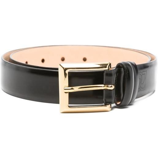 Magda Butrym cintura in pelle - nero