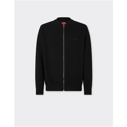 Ferrari cardigan in lana e cashmere - male maglieria e felpe nero