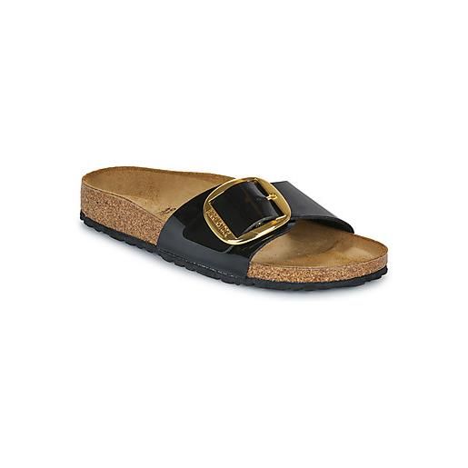 BIRKENSTOCK scarpe BIRKENSTOCK madrid big buckle bf patent black gold