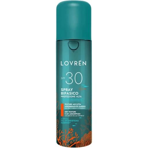 CLINICALFARMA Srl lovren solaire lovrén solare - spray bifasico spf30 protezione alta viso e corpo, 150ml