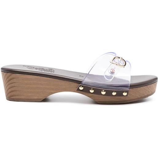 Ancient Greek Sandals clogs omonia - bianco