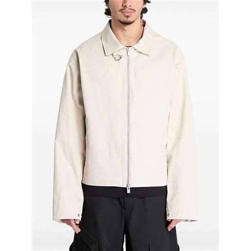 HELIOT EMIL giacca-camicia igneous - toni neutri