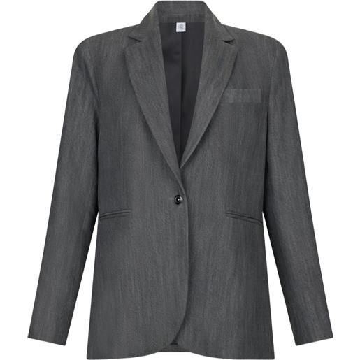 LIU JO blazer monopetto - grigio