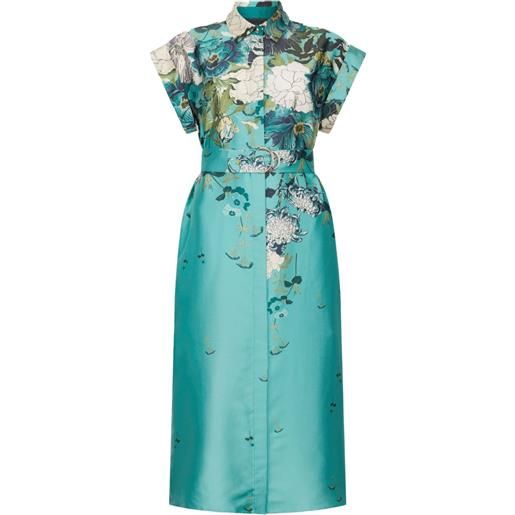 LIU JO chemisier con stampa a fiori - blu