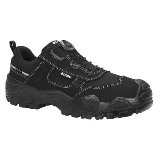 Scarpe ortopediche da uomo con supporto per arco plantare antiscivolo leggere, scarpe da passeggio formali da uomo in vera pelle con fondo morbido, Nero , 45 EU