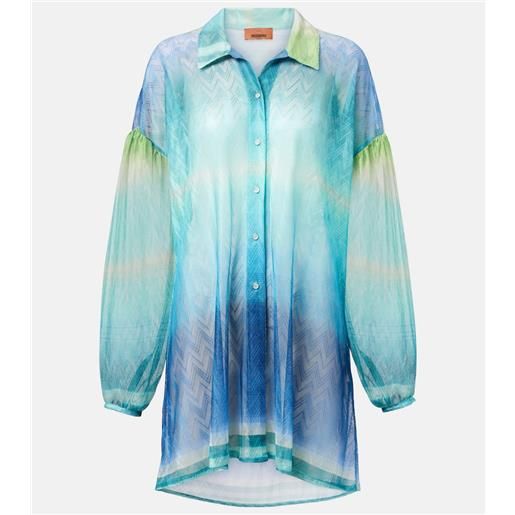 Missoni camicia a zig-zag