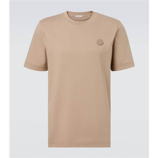 Moncler t-shirt in jersey di cotone con logo