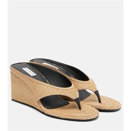 Alaia alaã¯a mules cube 75 con zeppa