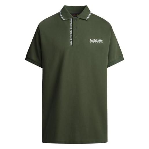 Pepe Jeans red bull racing x Pepe Jeans rbr tipped logo polo, blue (dulwich blue), xs uomo