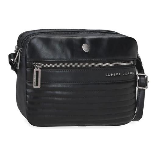 Pepe Jeans Aurora - Borsa A Tracolla Donna In Pelle Sintetica, Verde Menta, Con Protezione RFID - Foto 7