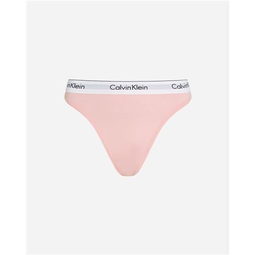 Calvin Klein Underwear slip high leg tanga w - intimo - donna - rosa