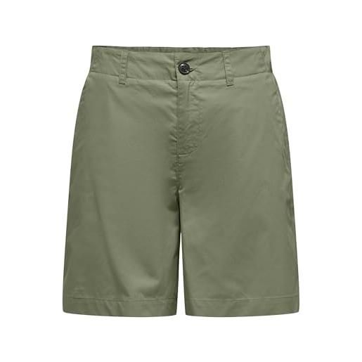 ONLY onlzora mw bermuda shorts pnt, oxford tan, l donna
