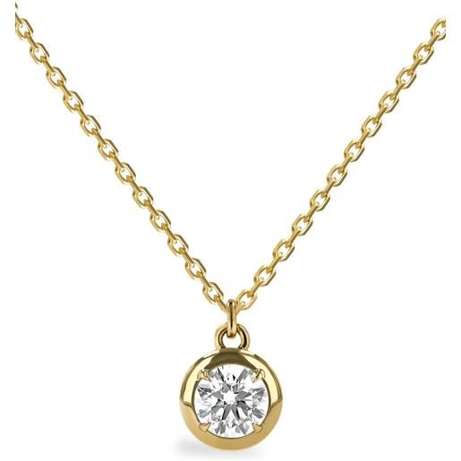 Pragnell collana skimming in oro giallo 18kt con diamanti