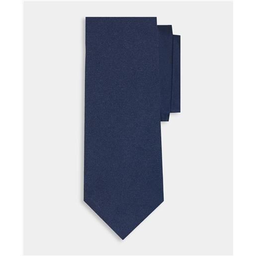 Brooks Brothers plain silk tie royal blue
