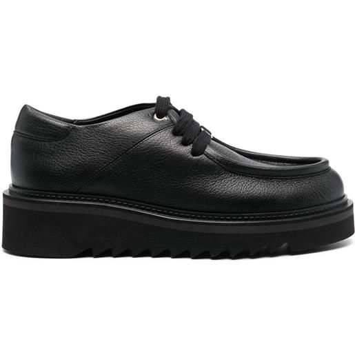 Ferragamo oxford chunky 50mm - nero