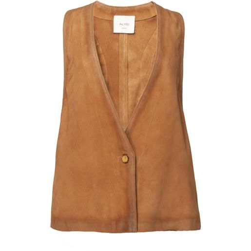 ALYSI 205904 gilet vintagesuede
