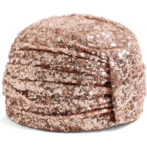 Valentino Garavani copricapo con paillettes - toni neutri