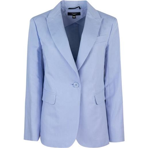 Weekend Max Mara blazer sartoriale - blu