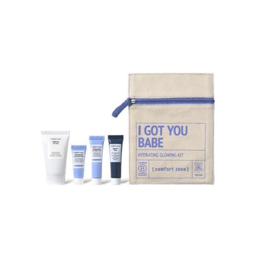 COMFORT ZONE DIV. DAVINES SpA i got you babe kit 1 essential face wash 50 ml + 1 hydramemory water source serum 10 ml + 1 hydramemory rich sorbet cream 15 ml + 1 renight cream 15 ml