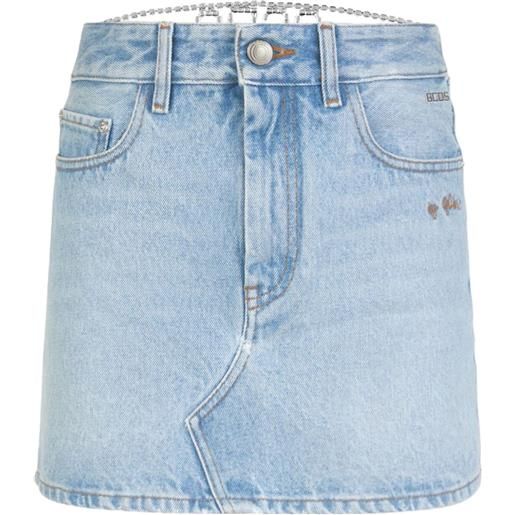GCDS gonna denim chocker - blu