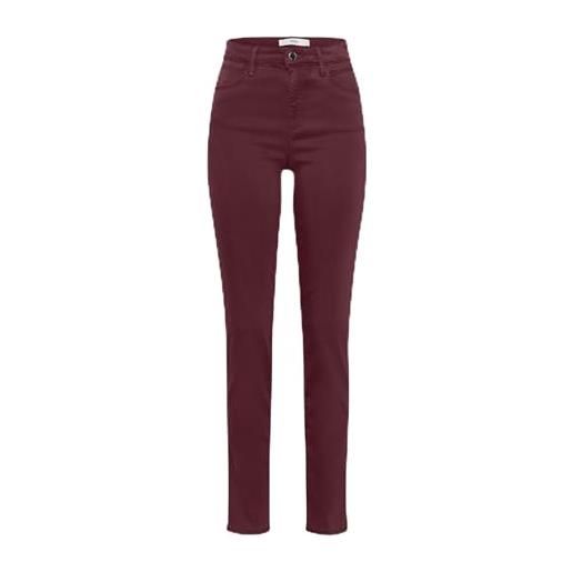 BRAX style shakira revolution - free to move pantaloni, ciliegia, 36w x 32l donna