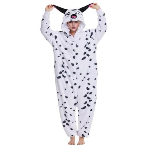Pigiama Tuta Panda Unisex - Costume Animale Per Halloween E Casa - Foto 2