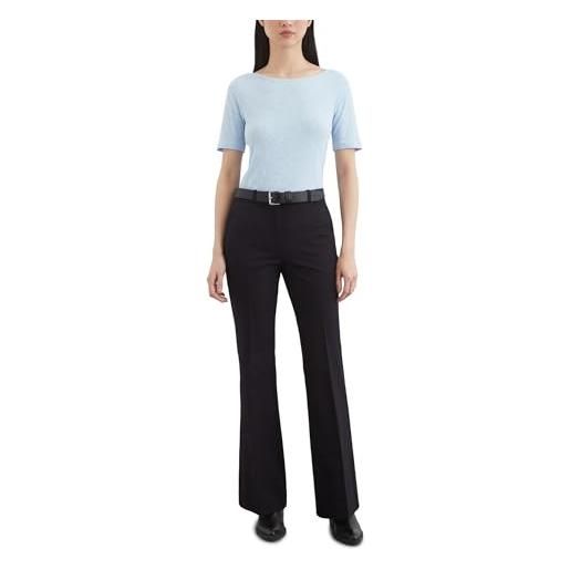 Marc O'Polo marc oߴpolo donna t-shirt in cotone bio regular fit, blu (smooth sky), xl
