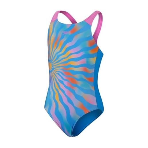 Speedo costume intero da bambino dgi plmt psbk, blu/giallo. , 5-6 years