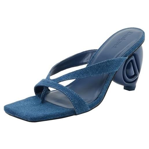 Desigual shoes_heart_, 5053 denim medium wash, 36