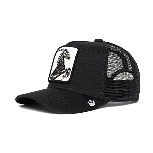 Goorin Bros., the farm, cappello trucker per bambini, modello little stallion (nero), taglia unica, taglia unica