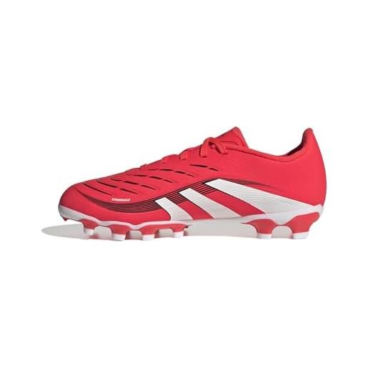 adidas predator league multi ground football boots kids, scarpe da calcio, lucid red/ftwr white/core black, 21 eu