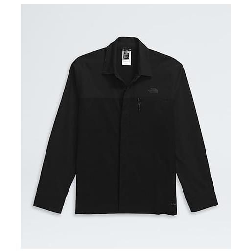 THE NORTH FACE nf0a8b54jk3 w l/s lightrange shirt t-shirt donna tnf black taglia s