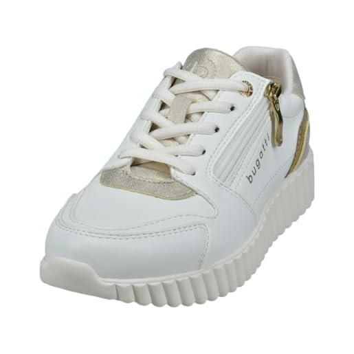 bugatti 435-ai606, scarpe da ginnastica donna, bianco, 36 eu