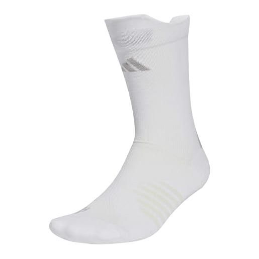 adidas unisex - adulto runxclima indoor sock 1pp, white/grey two, 2.5-4