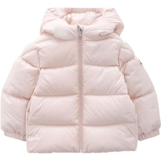 Moncler Enfant piumino con cappuccio - rosa