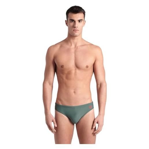 Costume Da Bagno Uomo Arena Dynamo Slip - Tessuto MaxFit Resistente A Cloro E Sale, UPF 50+ - Foto 3
