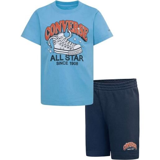 HADDAD CONVERSE set t-shirt & shorts converse trail