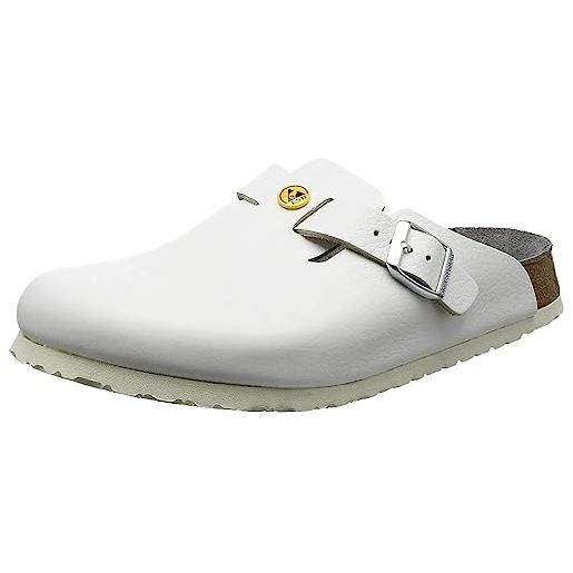 Birkenstock zoccoli da uomo esd normali, bianco, 44 eu