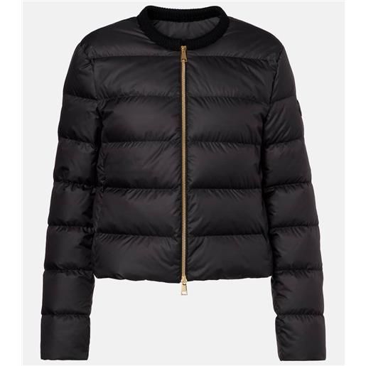 Moncler piumino cropped