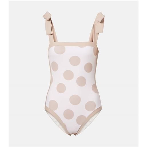 Simkhai costume intero piper a pois