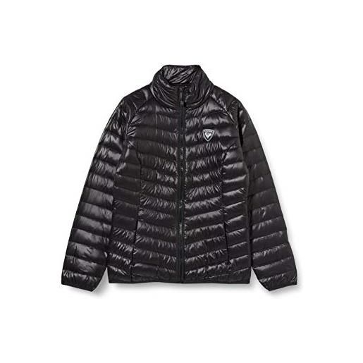 Rossignol light jacket - giacca con piume, da ragazza, bambina, rliyj39, nero, 8 anni