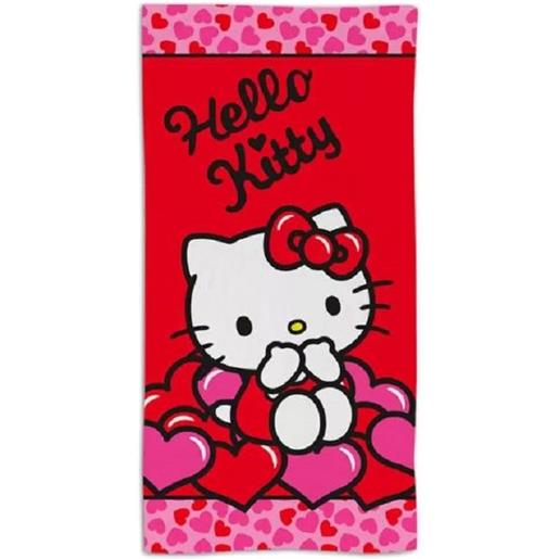 COLUMBUS - CORIEX coriex hello kitty telo mare in tessuto 70x140 cm