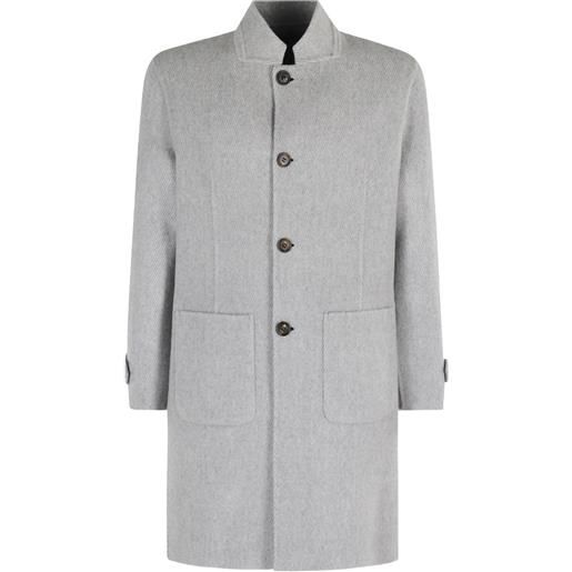 Eleventy cappotto reversibile - grigio