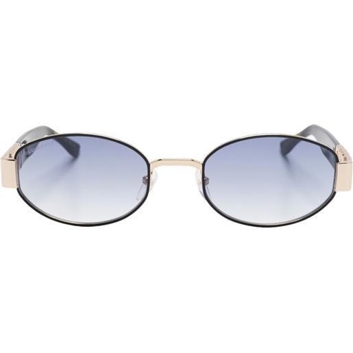 DSQUARED2 EYEWEAR occhiali da sole ovali - nero