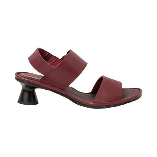El Naturalista n885 flora, sandali con tacco donna, burdeos, 37 eu larga