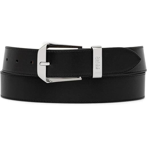 Kenzo cintura in pelle - nero