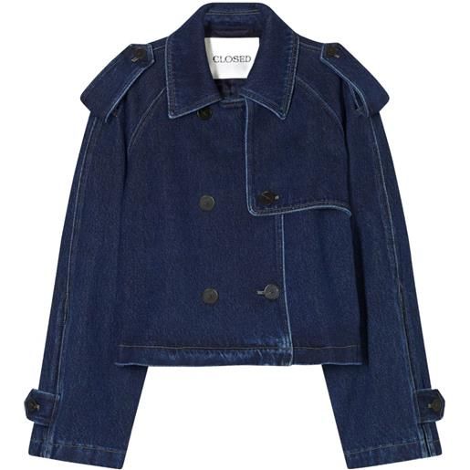 Closed giacca denim crop - blu