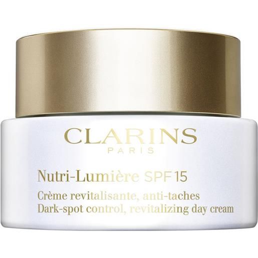 Clarins nutri-lumière spf15 crema rivitalizzante anti-macchie