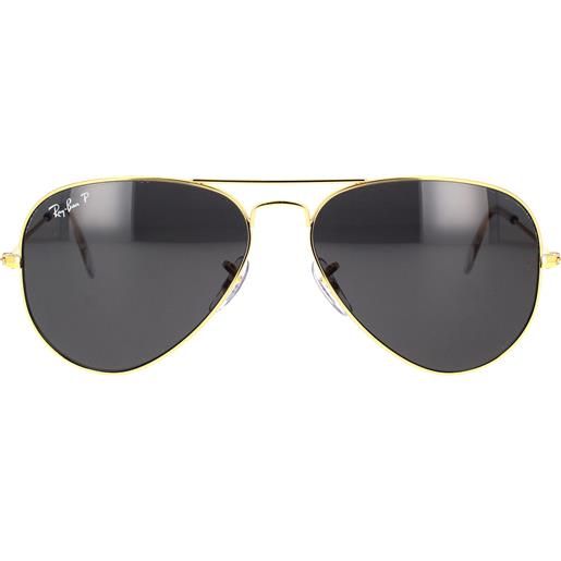 Ray-Ban occhiali da sole Ray-Ban aviator large metal rb3025 919648 polarizzati