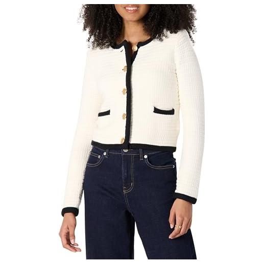 Amazon Essentials cardigan da donna, vestibilità regolare, peso medio, blu navy, xxl